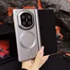 Adecuado para funda de teléfono sin marco con pintura metálica para Huawei MateX7, funda protectora magnética anti-caídas X6 para MateX6, MagicV5