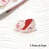 Dibujos Animados Brillo Lindo Cerdo DIY Accesorios de Resina Pequeño Pegamento de Crema Pasador Funda de Teléfono Móvil Hebilla de Zapato