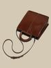 Bolso Grande de Piel de Vaca Encerada para Mujer, Bolso de Mano de Alta Gama para el Trabajo, Bolso de Hombro Grande Nuevo Retro Tendencia 2026