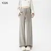 Pantalones de Maternidad para Primavera y Otoño, Cómodos para Usar Afuera, Nuevo Estilo 2025, Talla Pequeña, Sin Soporte para el Vientre, Pantalones Suaves de Pierna Ancha para el Embarazo