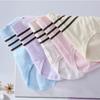 Seda de Morera 10A Algodón Antibacteriano Ropa Interior para Mujer Ropa Interior de Algodón Cintura Media-Alta Ropa Interior para Mujer Sin Costuras Talla Grande