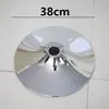 Accesorios para sillas giratorias elevables: base de cinco estrellas de acero, base de garra de plástico de nylon, base de disco, accesorios para taburete redondo