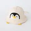 Chapéu de Bebê Estilo Fino para Primavera e Outono Chapéu de Pescador Fofo com Proteção Solar para Meninos e Meninas Chapéu de Sol à Prova de Vento para Viagem Infantil