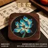 Patrón DIY Dunguang para el Año del Caballo, Kit de Materiales para Posavasos de Pintura Esmaltada, Regalo Hecho a Mano de Cloisonné Patrimonio Cultural Inmaterial