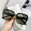 Nuevas Gafas de Sol Cuadradas de Marco Grande Moda Tendencia Celebridad de Internet Unisex Gafas de Sol Estilo Personalizado Gafas de Sol Lisas Venta al por Mayor