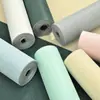 Papel pintado con patrón de lino autoadhesivo impermeable a prueba de humedad pegatinas de pared dormitorio cálido pared de fondo papel pintado para el hogar pegatinas feas transfronterizo