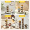 Caixa de armazenamento de joias brincos portáteis colar anel divisória grade caixa de joias nail art sub-embalagem caixa de joias
