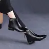 2026 Otoño/Invierno Nuevo Estilo Moda Casual de Comercio Exterior Zapatos de Mujer Botas Martin Retro de Punta Redonda para Mujer Piel Suave Suela Suave Transfronterizo