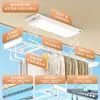 Secador de ropa eléctrico para uso doméstico, interior, ultradelgado, invisible, montado en la pared lateral, retráctil, secador de ropa multifuncional para balcón