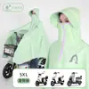 Impermeable para Motocicleta Eléctrica para Mujer, Engrosado y Largo, Poncho Especial a Prueba de Lluvia para Adultos para Ciclismo
