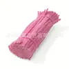 Palitos Encriptados Retorcidos de Color Macarrón, Kit de Materiales DIY de Ramo Hecho a Mano de Moda, Tiras de Felpa al por Mayor