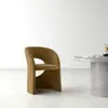 Sillón Sofá de Lujo Ligero Estilo Italiano, Sofá de Moda de Gama Alta Creativo para Hotel y Casa de Huéspedes, Sillón Individual Perezoso de Ocio para Balcón de Sala de Muestras