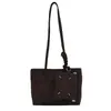 Nova Bolsa de Ombro de Lona Vintage 2026 com Alça Longa, Bolsa de Mão Casual Versátil de Grande Capacidade, Bolsa de Ombro Simples e Estilosa