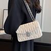 Bolso de Cadena Lingge para Mujer 2023 Nuevo Diseño Nicho de Alta Gama Bolso Bandolera Explosivo Pequeño Cuadrado