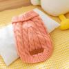 Ropa de Otoño e Invierno para Cachorros Suéter Cálido Engrosado Teddy Bichón Perros y Gatos de Tamaño Pequeño y Mediano Ropa para Mascotas al Mayoreo