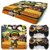 Pegatina Film Colorido para PS4 Slim Pegatina para Mando Pegatina para Mando slim Pegatina para Cuerpo Pegatina para Máquina de Dolor