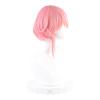 Lingqi Flor de Cinco Partes Iguales Boda/Novia Nakano Ichiran Rosa Cabello Corto Rizado Peluca Nakano Ichiranha