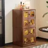 Estilo Vintage Cajonera de Seda Xiangyun Gabinete Modular Madera Maciza Retro Gabinete Carmen Nuevo Estilo Chino Mueble de TV Mesa de Noche