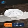 Plato de mondongo comercial plato de hielo seco tienda de hotpot de Chongqing plato volcán plato de concepto artístico plato para ahumar y enjuagar carne vajilla de melamina venta al por mayor