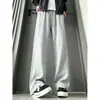Pantalones deportivos casuales de alta gama, elegantes, con un sutil brillo y cordón, nueva colección otoño/invierno 2026, versátiles, adelgazantes y con un diseño de pierna ancha y fluido