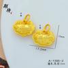 Tienda de oro con colgante de oro de arena vietnamita candado para bebé ruyi candado de oro estrella de la suerte inteligente baifu colgante de paz