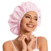 Amazon Venta Caliente Transfronteriza Extra Grande Doble Capa para Mujer Hogar Comercio Exterior Pañuelo para la Cabeza Cuidado del Cabello Posparto Sombrero Redondo Gorro de Dormir de Satén