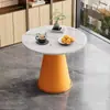 Mesa e cadeiras de negociação Conjunto para escritório de vendas Recepção Reunião de convidados Lazer Sofá individual Shopping center Salão de beleza Hotel Mesa de centro de pedra sinterizada