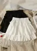 Falda Tutú Dulce para Niña Primavera Otoño Verano Pantalones de Seguridad Anti-rozaduras Falda de Pastel Fruncida Falda Versátil