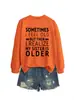 A VECES ME SIENTO VIEJO Sudadera Casual Cómoda de Mujer Otoño Invierno Comercio Exterior Amazon eBay Tienda Independiente