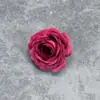 Flores artificiales 5CM cabezas de rosa DIY hechas a mano decoración de boda para el hogar materiales florales pasador flor de soltera corsage flor de solapa flor artificial transfronteriza al por mayor