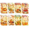 Xq102 Caderno Espiral de Ação de Graças Abóbora Folha de Bordo Bolso Decorativo Diário Estudante Flip Vertical Portátil Caderno de Folhas Soltas