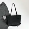Bolso de mano casual simple de estilo europeo y americano, bolso tote grande de gran capacidad para el día a día, bolso de hombro y para llevar debajo del brazo para mujer