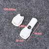 Hebilla de clip de resorte de plástico para cola de ropa, ajuste elástico, campana, hebilla de cuerda para usar, cordón de nylon para zapatos, botón, venta al por mayor