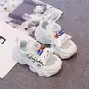 Zapatos para Niñas Kuromi 2026 Nuevos Tenis Negros de Verano para Niños Mayores Malla Running Zapatos Papá