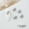 Estilo Ano Novo Sucesso Instantâneo Nail Art Zircônia Diamante Zodíaco Vermelho Pônei Cavalo de Madeira Fofo Pequeno Nail Art Usável Diamante