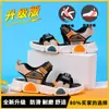 Zapatos Infantiles Patito Amarillo Sandalias para Niños 2026 Verano Nuevos de Moda Zapatos para Niños Suela Suave Antideslizantes Zapatos Casuales de Playa para Niñas