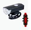 Luz Delantera para Bicicleta Carga USB Iluminación de Alto Brillo Set 2255 Luz para Bicicleta de Montaña Equipo para Ciclismo al Aire Libre