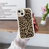 Case de Celular Estampado de Leopardo Europeu e Americano Mais Vendido Transfronteiriço Capa de Silicone para iPhone 16 Plus Capa Anti-Queda Personalizada para Apple 17 Pro