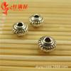 Venda direta da fábrica de Yiwu Prata Tibetana miçanga de furo pequeno miçanga cordão miçanga espaçadora para pulseira DIY material atacado
