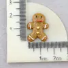 Accesorios para Funda de Teléfono Móvil de Alce Accesorios para el Cabello DIY Accesorios de Navidad Muñeco de Nieve Árbol de Navidad Pegamento de Crema DIY Accesorios para Tocados de Resina