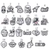 Parches de Tela Bordados de Dibujos Animados en Blanco y Negro Parches Divertidos de Calavera y Unicornio Adhesivos para Decoración de Agujeros en la Ropa Parches de Tela Adhesivos por la Parte Trasera para DIY