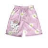 Hollokitty Cartoon Cat Shorts Calças casuais masculinas e femininas Férias de verão Calças de praia Fonte fabricantes