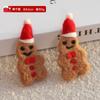 Decoración Navideña Árbol Festivo Hogar Accesorios de Fieltro de Lana Adornos DIY Colgantes Pequeños Tela Estrella Calcetines
