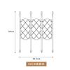 Zhi Xiao Malla de Pantalla de Flores de 8 mm Soporte de Flores Celosía para Plantas Trepadoras Soporte de Flores para Rosas Trepadoras Soporte de Flores