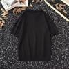 Polo de Solapa de Manga Corta para Hombre Camiseta de Verano Moderna Estilo Coreano Slim Moderna 2025 Nueva Camiseta Versátil Top