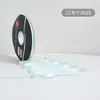 Cinta de Regalo de 2.5cm Lazo Color Sólido Materiales para Decoración de Pasteles Cinta de Flores Cinta de Satén Venta al por Mayor