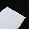 Bolsa de papel personalizada blanca lisa 3 100g con doble engomado sobre de producción engrosado con doble engomado membrete impresión