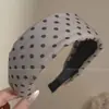 Diadema de estilo minimalista coreano de ala ancha para mujer, textura sedosa de alta gama, diseño de corona alta, adecuada para lavarse la cara, accesorio versátil para el cabello