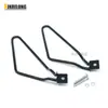 Accesorios modificados para motocicleta Harley caja lateral especial modificada retro bolsa lateral soporte de bolsa lateral soporte triangular