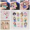 Aisha congelada imitación resina cerámica suave muñeca princesa versión Q grande material diy accesorios decoración pastel teléfono móvil